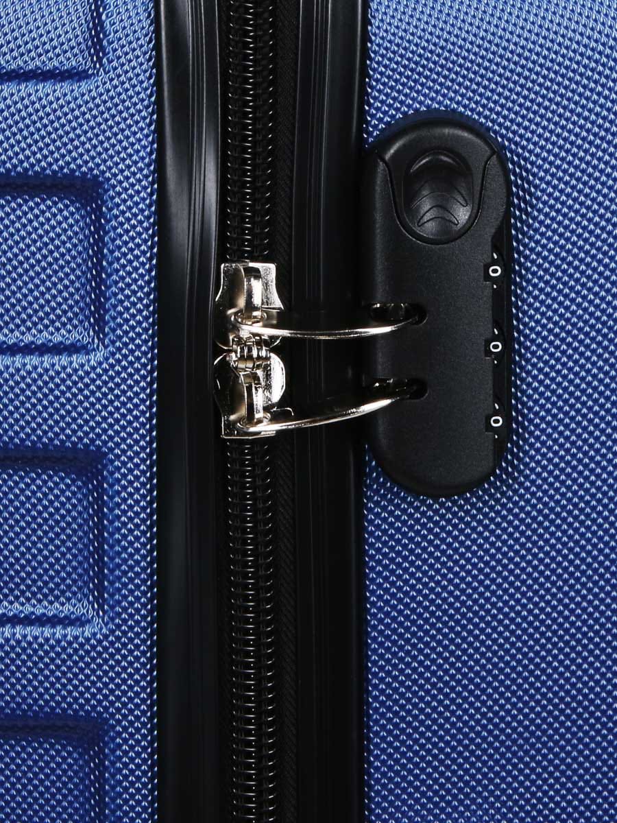 Lot de valises Rigides- Petite, Moyenne et Grande Taille -Idéales pour tous vos voyages. Modèles 03103 couleur bleu