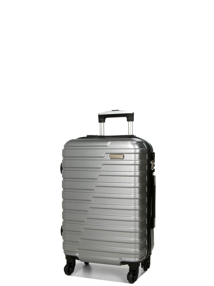 Lot de valises Rigides- Petite, Moyenne et Grande Taille -Idéales pour tous vos voyages. Modèles 03103 couleur Gris