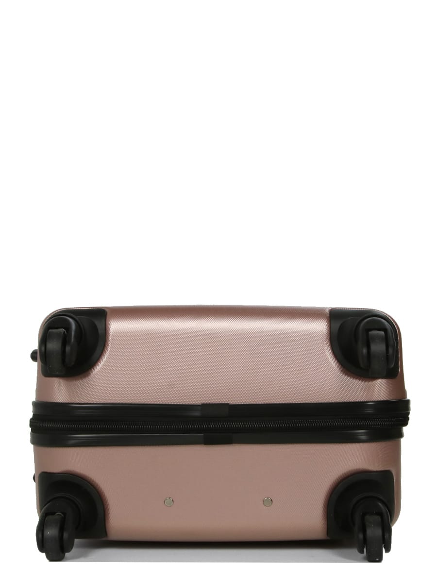 Lot de valises Rigides- Petite, Moyenne et Grande Taille -Idéales pour tous vos voyages. Modèles 03103 couleur Rose gold