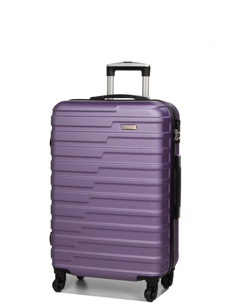 Lot de valises Rigides- Petite, Moyenne et Grande Taille -Idéales pour tous vos voyages. Modèles 03103 couleur Violet