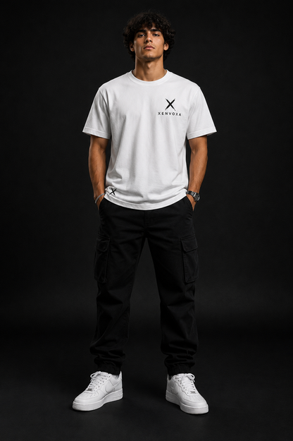 T-shirt XENVOXA — Blanc