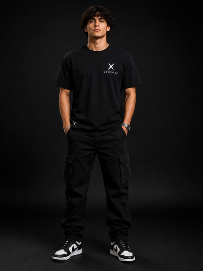 T-shirt XENVOXA — Noir