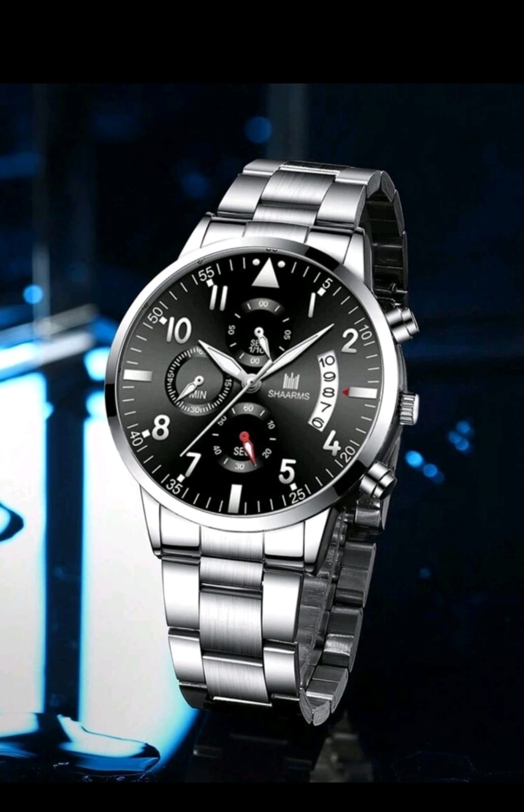Montre Homme  Couleur Argent modèle 2085