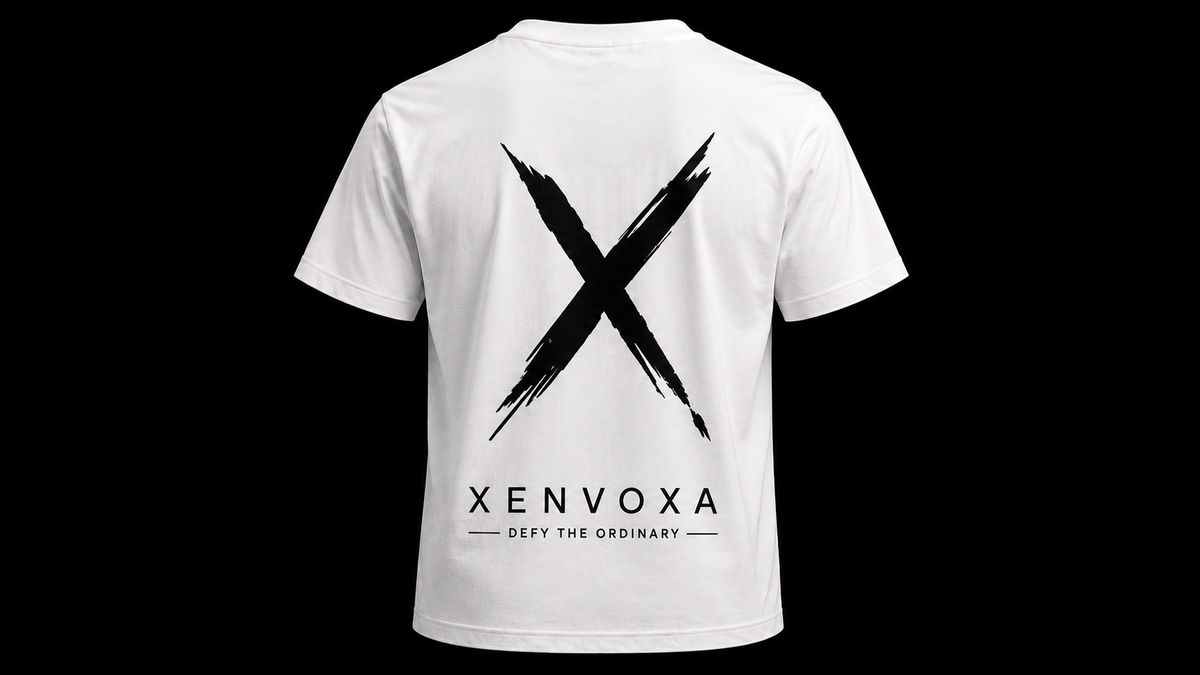 T-shirt XENVOXA — Blanc