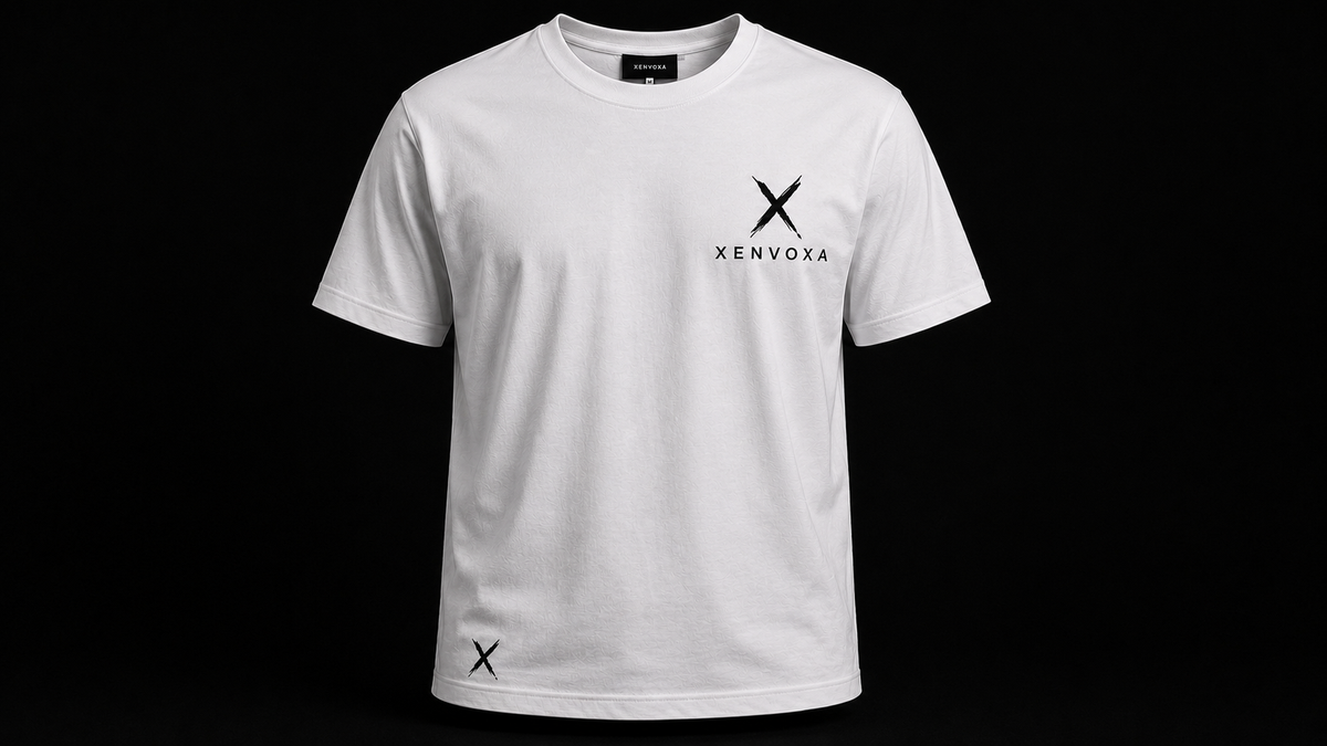 T-shirt XENVOXA — Blanc