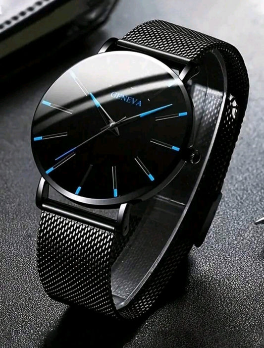 Montre homme Bracelet en Acier